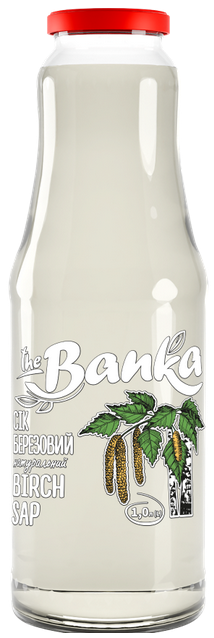 Сік березовий натуральний ТМ "The Banka" 1л.